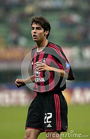 Kaka during the match Editorial Stock Photo