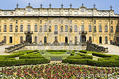 Milan (Lombardy, Italy): Villa Arconati Stock Photo