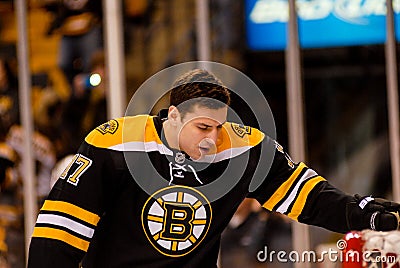 Milan Lucic, Boston Bruins forward. Editorial Stock Photo