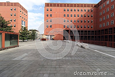 Milan,milano bicocca university Stock Photo