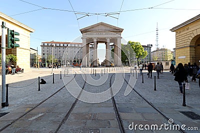 Milan,milano,expo2015 the ticinese door Stock Photo