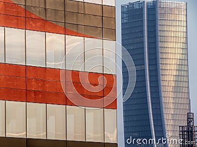 Milan: modern buildings of Portello and Citylife Stock Photo