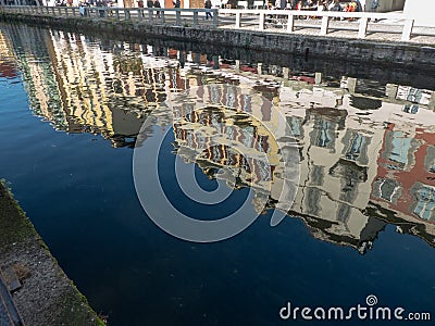 Milan: the bridge Stock Photo