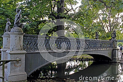 The milan sirenette bridge Stock Photo