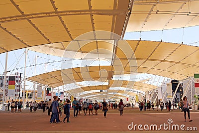 MILANO EXPO 2015 Editorial Stock Photo