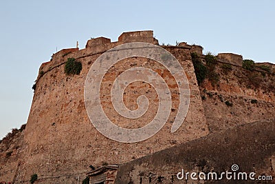 Milazzo - Bastione Santa Maria Editorial Stock Photo