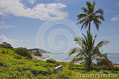 7 Mile Bridge, Florida Keys Stock Photo