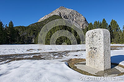 Milestone Stock Photo