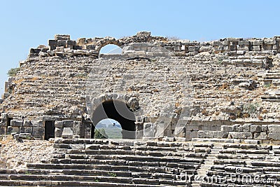 Miletus Ruins of ancient city Stock Photo