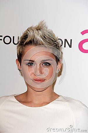 Miley Cyrus Editorial Stock Photo