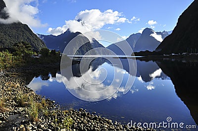 Milford Sound Stock Photo