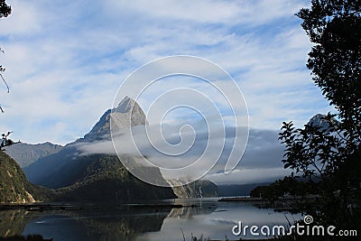 Milford Sound Fiordland National Park Stock Photo