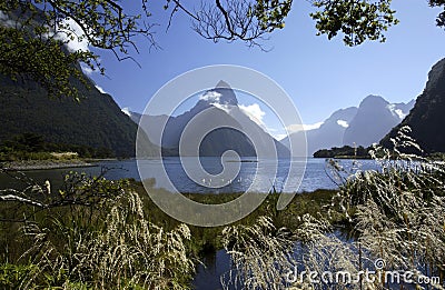 Milford Sound - New Zealand Stock Photo