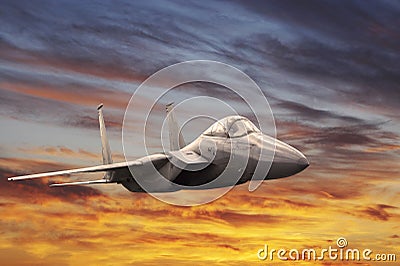 Military aeroplane Stock Photo