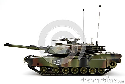 Military Armored Tank Stock Photo