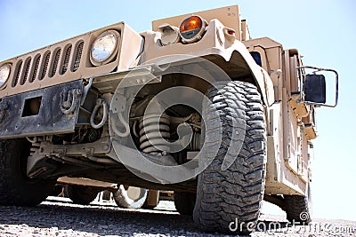 Military armored vehicle Stock Photo