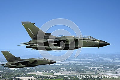 Military fighter jets Stock Photo