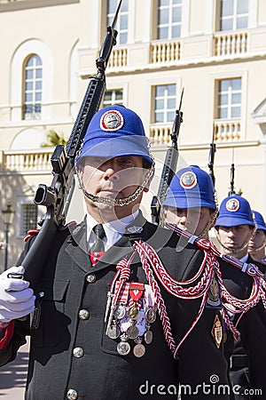The Military Force In Monaco Editorial Photo - Image: 29944216