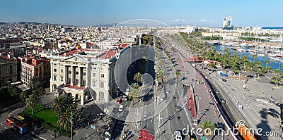 Military Government Building panorama Editorial Stock Photo