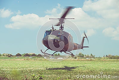 Military Helicopter Editorial Stock Photo