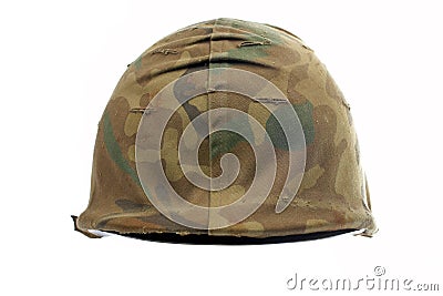 Military helmet Stock Photo