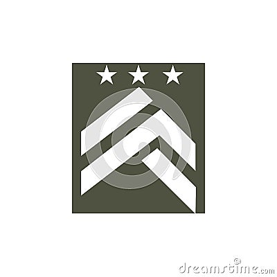 Military icon Vector Illustration design Logo Vector Illustration