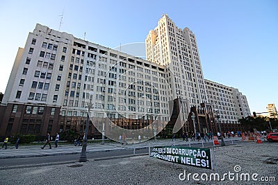 Military intervention in Rio de Janeiro, Brazil Editorial Stock Photo