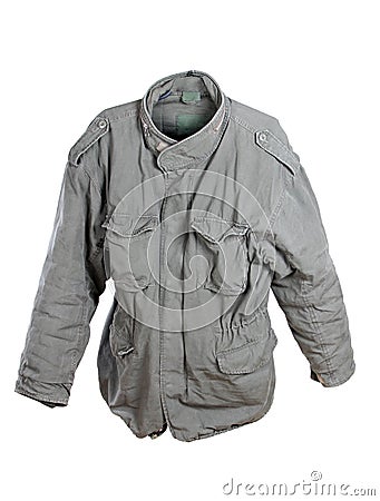 Military jacket Stock Photo