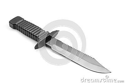 Military knife Stock Photo