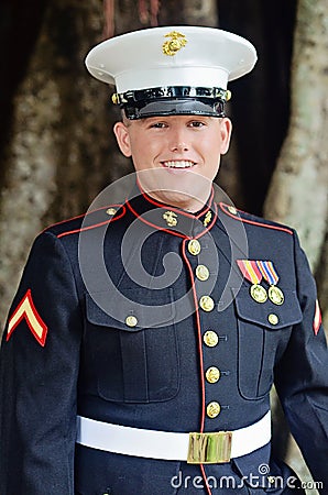 Military man Stock Photo