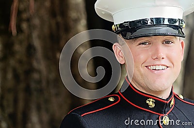 Military man Stock Photo