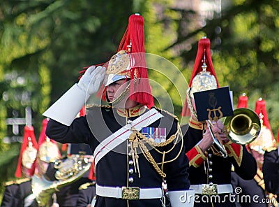 Military Musicians Editorial Stock Photo