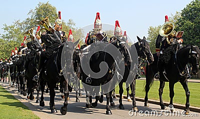 Military Musicians Editorial Stock Photo