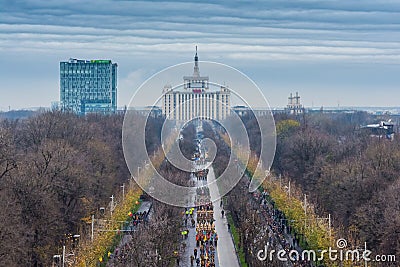 Romanian military parade Editorial Stock Photo