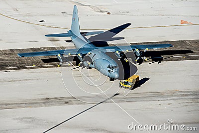 Military plane South Africa Stock Photo