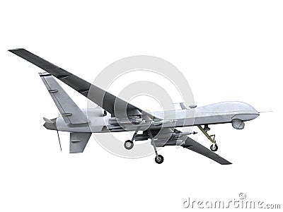 Military Predator Drone Stock Photo