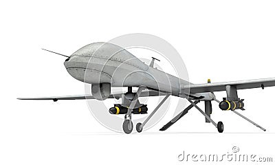 Military Predator Drone Stock Photo