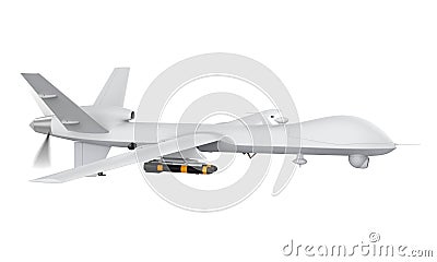 Military Predator Drone Stock Photo