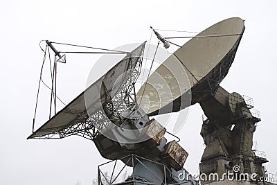 military radar Stock Photo