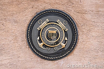 Military seal coast guard Editorial Stock Photo