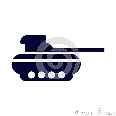 Military Tank, tank, Vehicle Force, Battle tank, Armed Machine Weapon Icon Vector Illustration