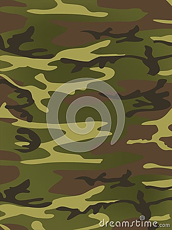 Military Texture Vector Illustration