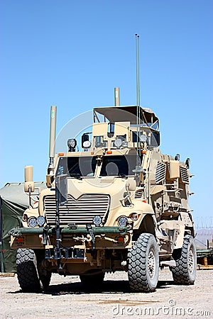 Military vehicle Stock Photo