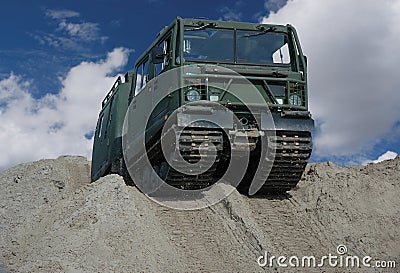 Military vehicle Stock Photo