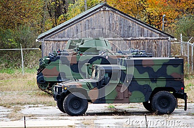 Military vehicles Editorial Stock Photo