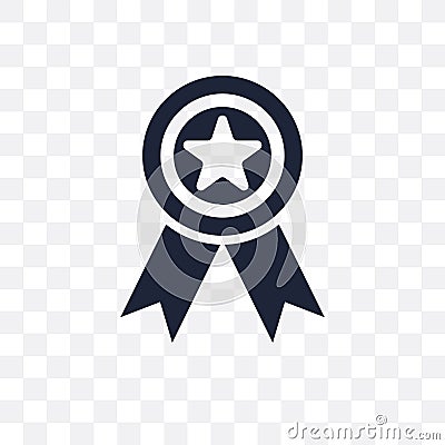 Militaty Medal transparent icon. Militaty Medal symbol design fr Vector Illustration