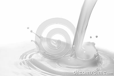 Milk Stock Photo