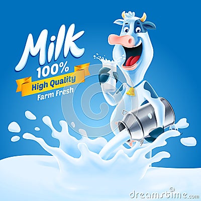 Milk Vector Illustration