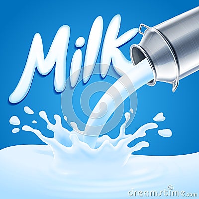 Milk Vector Illustration