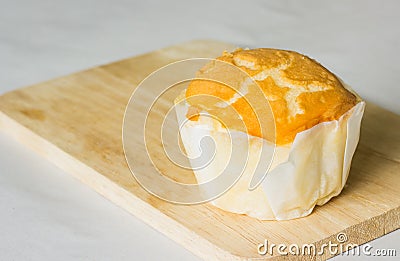 Milk flavor soft cake Stock Photo